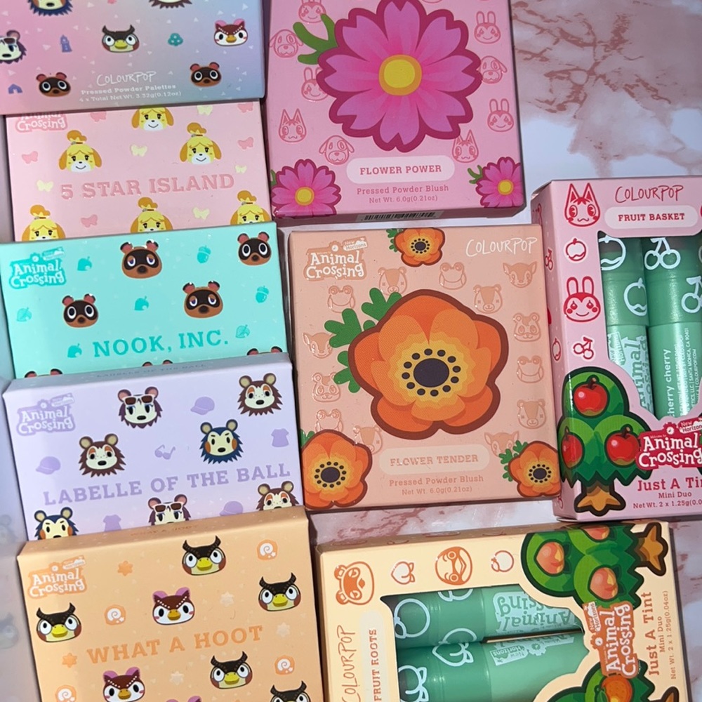 Colourpop Animal crossing Bundle